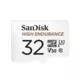 SanDisk miniSDHC kartica 32 GB SanDisk High Endurance Monitoring Class 10, UHS-I, UHS-Class 3, v30 Video Speed Class Uklj. SD-adapter