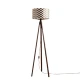 Opviq AYD 3462 Podna lampa, Crno-Bela