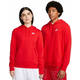 Ženski sportski pulover Nike Sportswear Club Fleece Pullover Hoodie - university red/university red/white