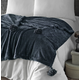 Lessentiel Maison LESSENTIEL MAISON Puffy 200 - Anthracite dvojna odeja, (20818210)