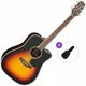 Takamine GD51CE Basic SET Brown Sunburst Elektroakustična dreadnought