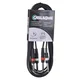 shumee CABLE4ME 2 x mono vtičnica 6,3 mm 2 x mono vtičnica 6,3 3 m