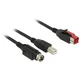 USB kabel DeLOCK 85489 B, 2.0, 3m, črn