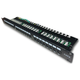 DATACOM Patch panel 19 UTP 24 ports CAT6 LSA 1U BK (3x8p) top notch