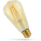 Spectrum LED Retro LED žarnica E27, ST64, 2W, 240lm, jantarno steklo, 2400K [WOJ+14079]
