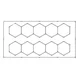 Hexagon Led tube 10 heads 6500K 632W lights tube:1200mm 12pcs+ 440mm 52pcs 100-110LM/W