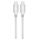 TB USB C - USB C kabel 1 m. 240 W bela