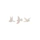 Komplet dekorativnih figur home & lifestyle 11 x 12 x 1 cm 3-pack