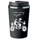 shumee Vrhunska termo skodelica črne barve Together Valentinovo Love Family Bike KT_251