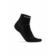 Craft ADV DRY MID SOCK, nogavice m.kr, črna 1910634