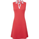 Footjoy Floral Trim Dress Red M