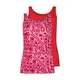 Skiny Top roza/rdeča