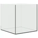 Vidaxl Akvarij s shranjevanjem Transparentno 30 x 30 x 30 cm Steklo