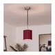 Brilagi-LED Luster na sajli NUBILA 1xE27/60W/230V prečnik 14 cm crna/pompejska crvena