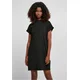 Womens Rainbow Tee Dress Black