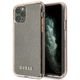 Guess iPhone 11 Pro Max Pink Hard Case Glitter (GUHCN65PCGLPI)
