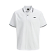 JACK & JONES Majica JCOPACER črna/bela