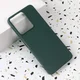 Torbica Shell Velvet za Xiaomi Redmi 13C tamno zelena