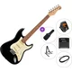 PSD Guitars STC-100 SET Black Električna gitara