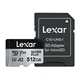 Lexar Pomnilniška kartica Lexar High-Performance Silver Plus microSDXC 512 GB + adapter