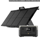 Solarni set za vikendicu 0.256kWh - EcoFlow River 2 + EcoFlow 110W Solar Panel
