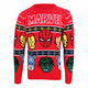 Pulover moška Marvel Comics - Christmas Jumper Face´s - NNM - KT-MARC-013