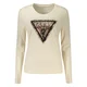 Guess Bluza W6BI57 K7387 Svetlo bež Regular Fit