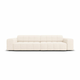 Kremno bela sedežna garnitura 244 cm Chicago – Cosmopolitan Design