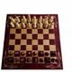 Veliki ogromni ručno izrađeni drveni set za šah 50x50 kutija za šahovsku ploču na poklon Crvena