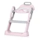 Chipolino WC sedež z lestvijo Flippy Pink