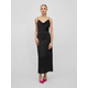 Black womens maxi dress VILA Ravenna