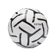 Nogometna lopta Society 500 veličina 4 - crno-bijela