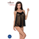 Passion Melania Chemise Black L/XL