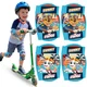 Paw Patrol Paw Patrol Chase Marshall Modri ščitniki za kolena in komolce za otroke za kolesarjenje, vožnjo s skirojem in rolkanje