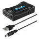 Pretvornik AV Scart v HDMI IHD-9026 črn