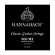 Strune za klasično kitaro Hannabach 800 medium silver 652.377