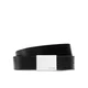 Calvin Klein Moški pas Formal Plaque Belt 3.5cm K50K504309 Črna
