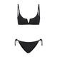 Shiwi Bikini Leah Scoop črna