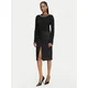 Rinascimento Bluza CFM0012303003 Črna Cropp Fit