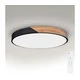 Brilagi - LED prigušiva svetiljka PILANA LED/60W/230V hrast/crna prečnik 60 cm + daljinski upravljač