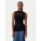Morgan Bluza 252-MJULIE Črna Slim Fit