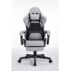 ePlayGame Gejmerska stolica HC-4095 FABRIC BG siva crna štof