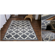ShopJK PREPROGA FUSHE S KRATKIM VLAKNOM SVETLO SIVO - BELA 02198-C Dimenzije: 140x190