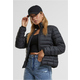 Womens ultra-light down jacket black