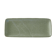 Servirni krožnik GREEN FADE 29,5 x 12 cm, pravokotnik, zelen, MIJ