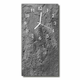 tulup.si Steklena navpična ura Siva betonski zid 30x60 cm