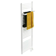 Kopalniški radiator z električnim grelnikom in obešalnikom Bial Alta (45 x 137,4 cm, 600 W, bela, set)