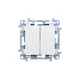 Simon 10 10AX IP44 belo stikalo za lestenec CW5B.01/11