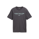 TOM TAILOR Majica svetlo modra/temno siva