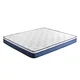 Songmics Vzmetnica žepkasta vzmet gel spominska pena 90x200x25 cm modra